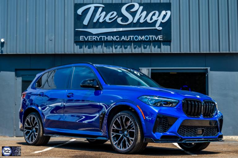 BMW X5M with custom carbon fiber and ceramic coating