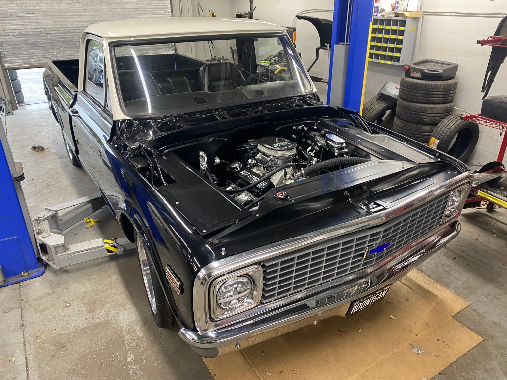 Paintless dent repair for classic car or truck