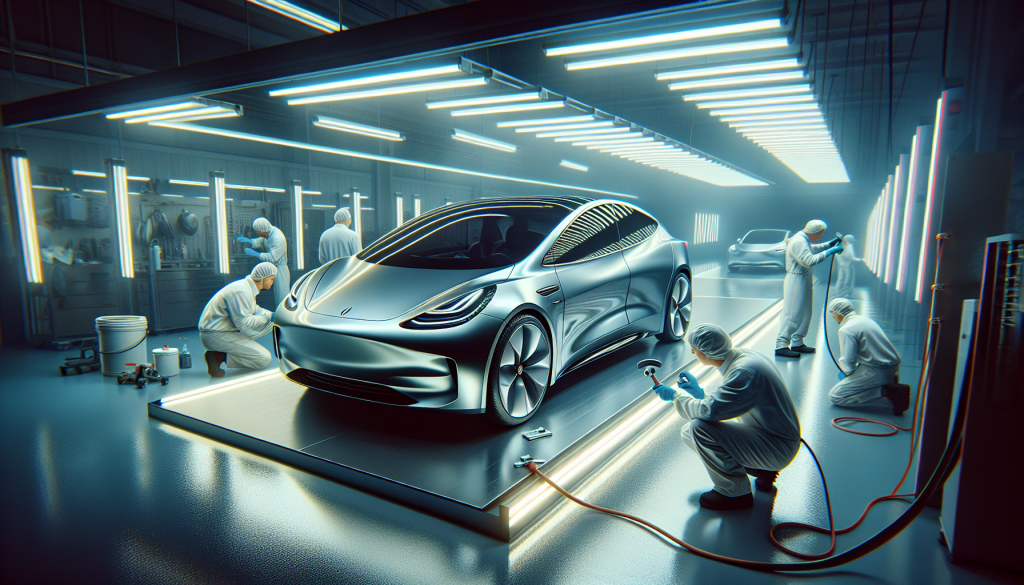 Luxury auto detailing and cosmetic services for maintaining Tesla's aesthetic appeal