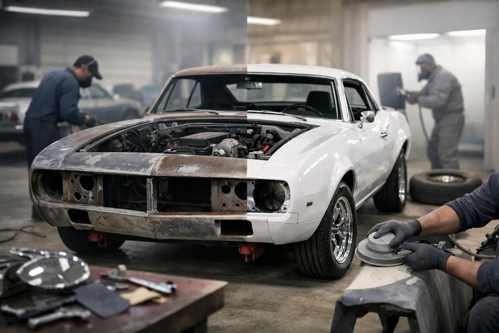 Guide to Vehicle Restoration Process in 8 Steps