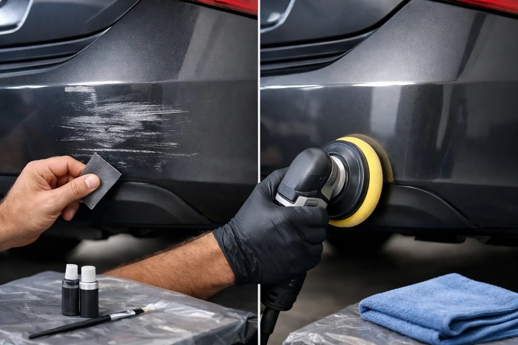 How to Repair Bumper Scuffs Without a Bad Match
